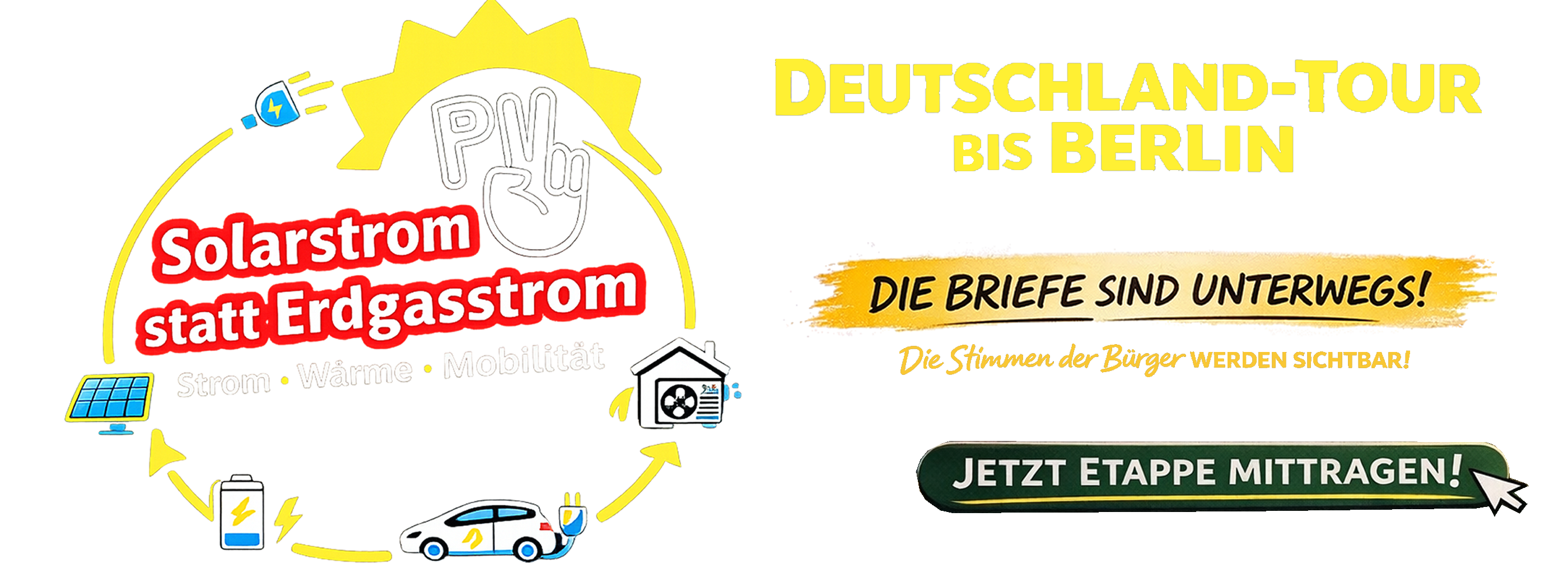Kampagnenlogo Aktion Solarstrom